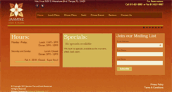 Desktop Screenshot of jasminesushithai.com